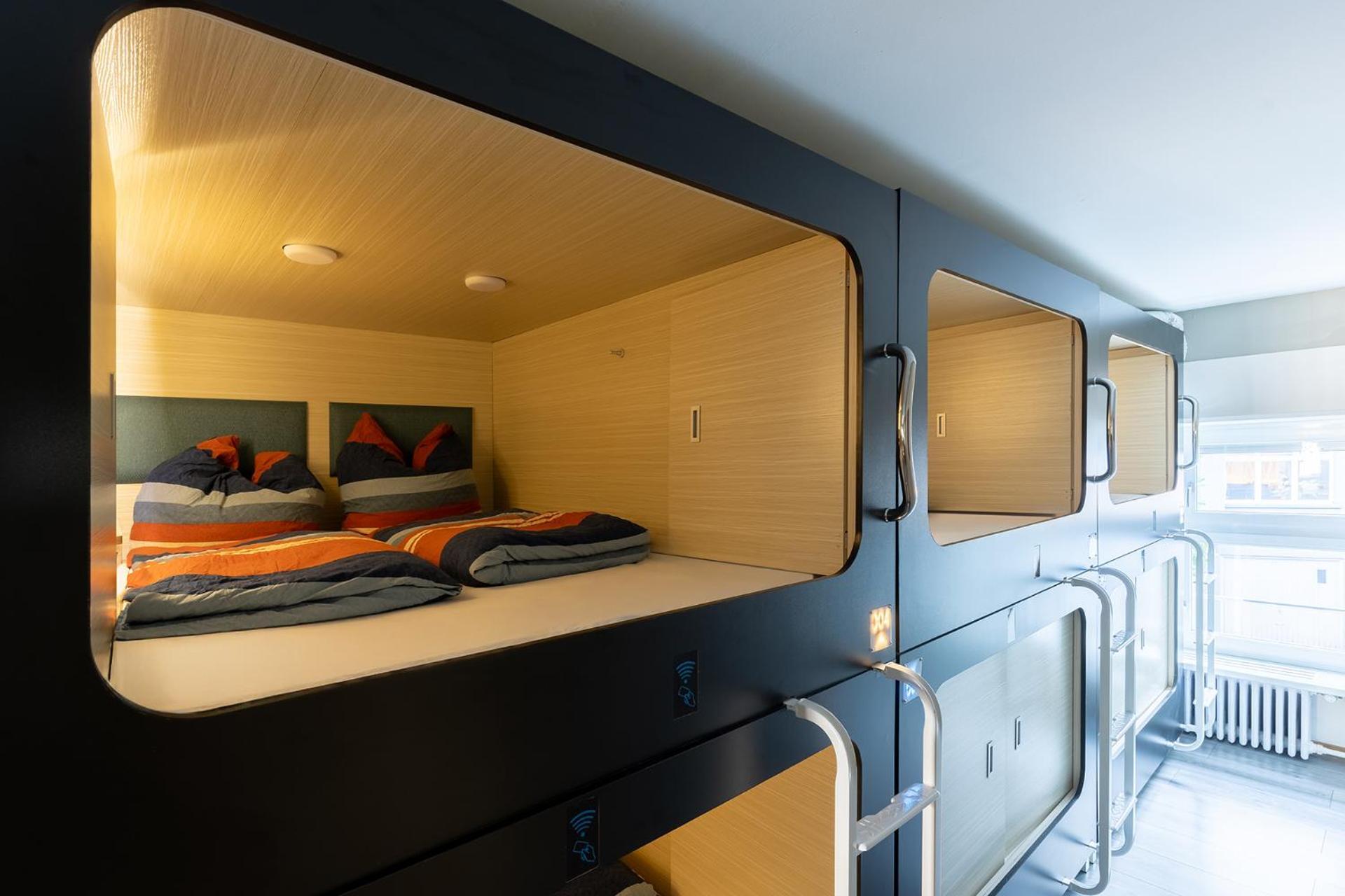Mue Cubes - Capsule Hotel Basel Exterior foto