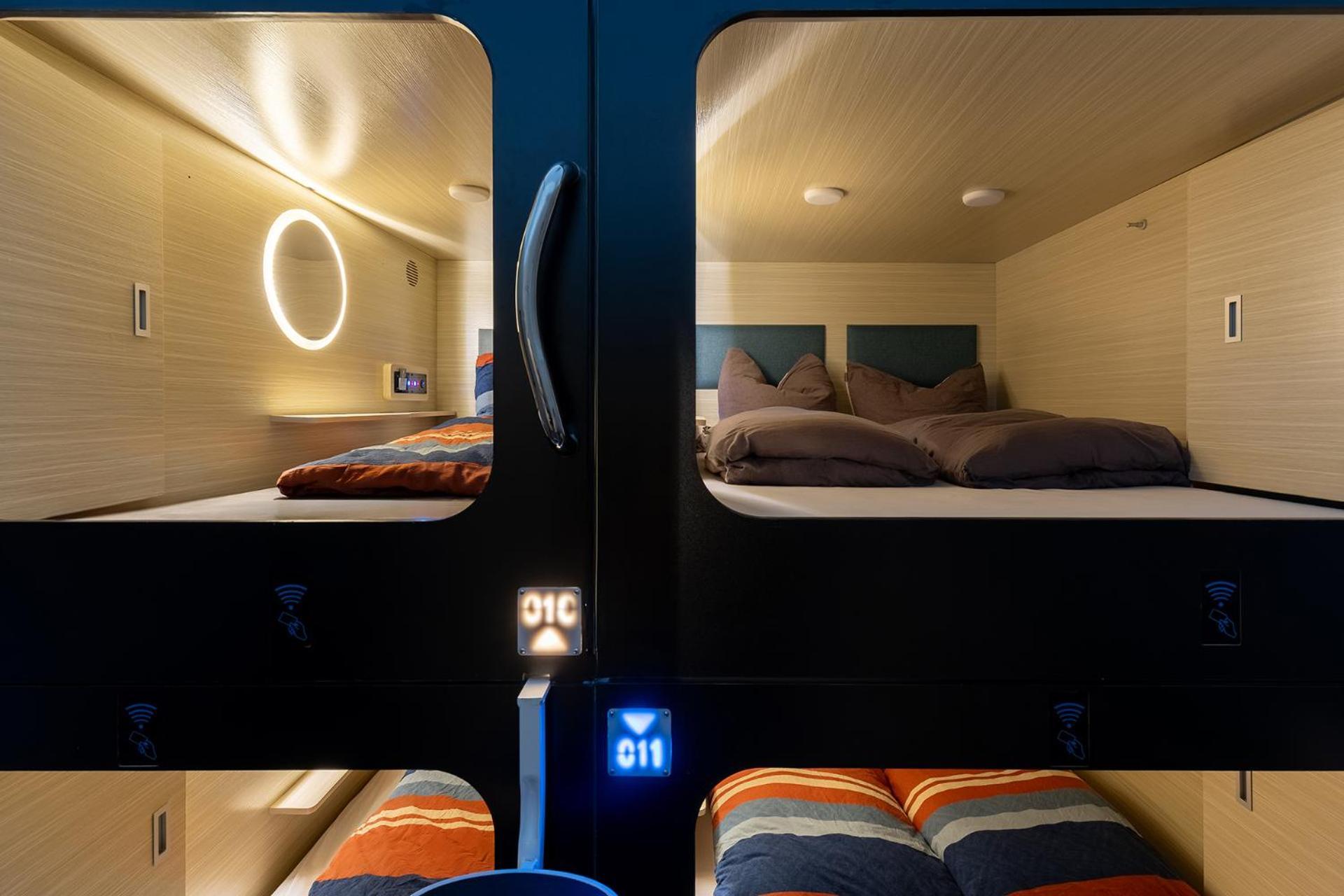 Mue Cubes - Capsule Hotel Basel Exterior foto